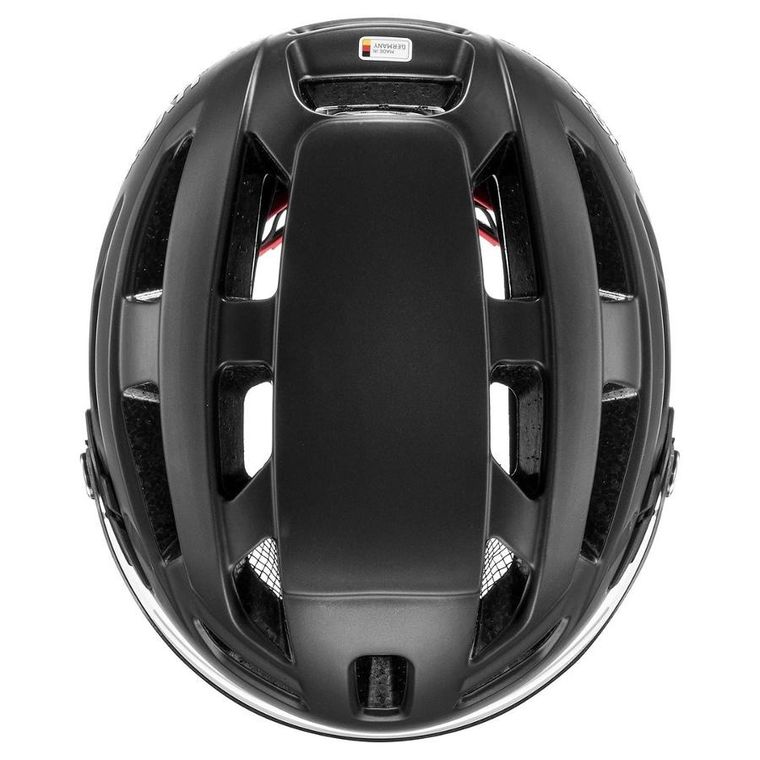 Uvex, Finale Visor, kask rowerowy, 56-61 cm, black matt