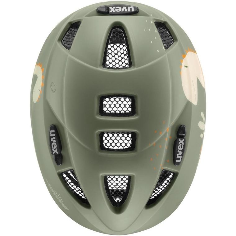 Uvex, Kid 2 CC, kask rowerowy, dziecięcy, sage green, 46-52  cm
