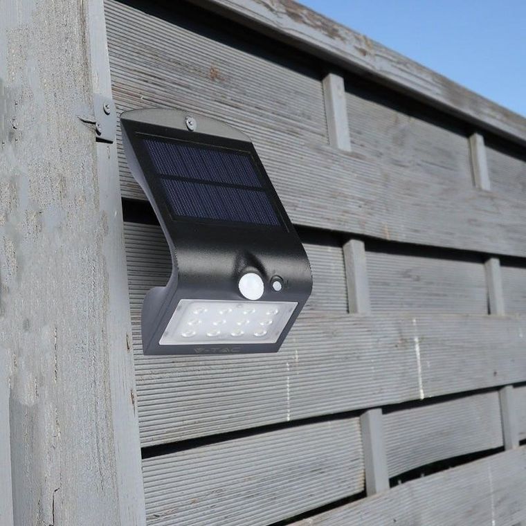 V-TAC, lampa solarna, trójkątna, 1.5W