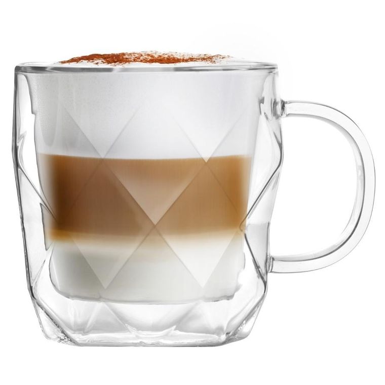 Vialli Design, Geo, kubek z podwójną ścianką, 450 ml