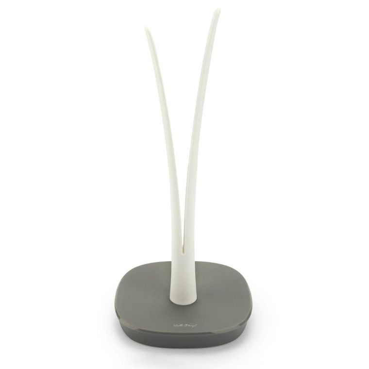 Vialli Design, Livio, stojak na ręcznik papierowy, szaro-biały, 23611