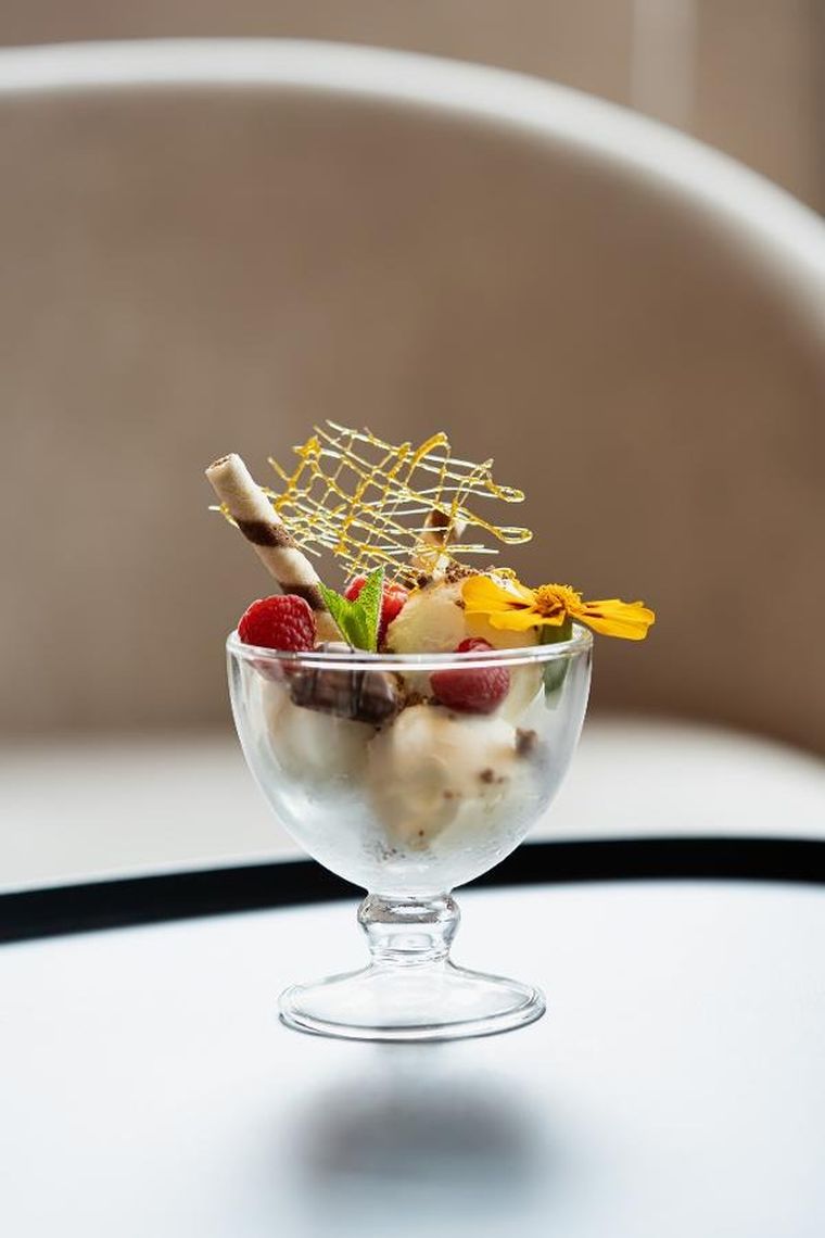 Vialli Design, pucharek do deserów z podwójną ścianką, Amo, 250 ml, 2 szt.