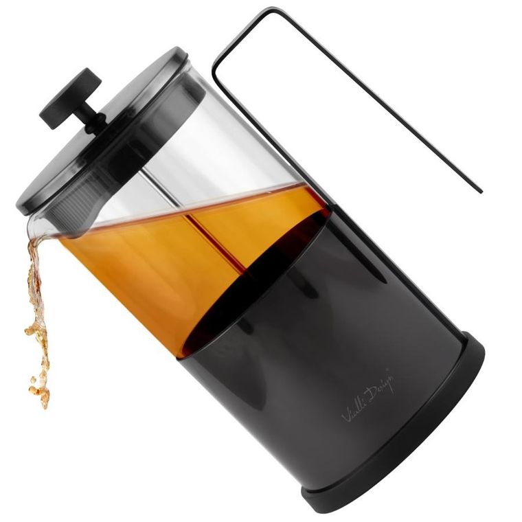 Vialli Design, zaparzacz do kawy i herbaty, 1000 ml, Diamante graiftowy