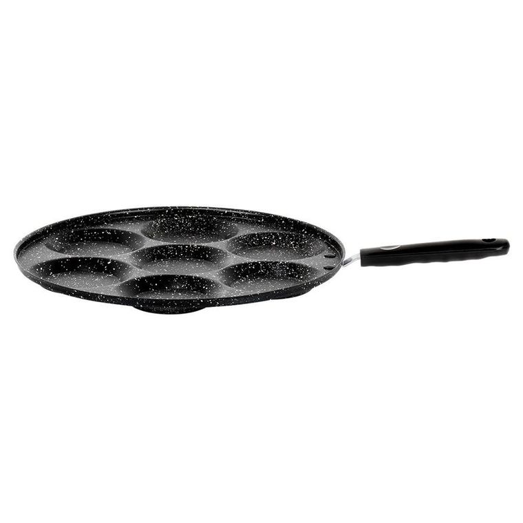 Vilde, Basic line, patelnia do jajek, granitowa, 7 otworów, 30 cm
