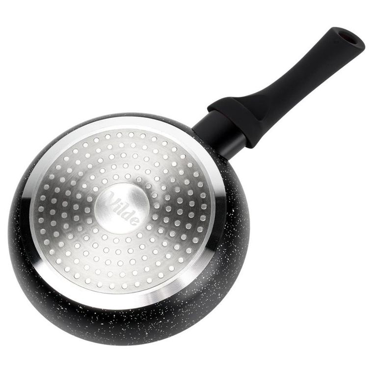 Vilde, Black Line, patelnia granitowa, 16 cm