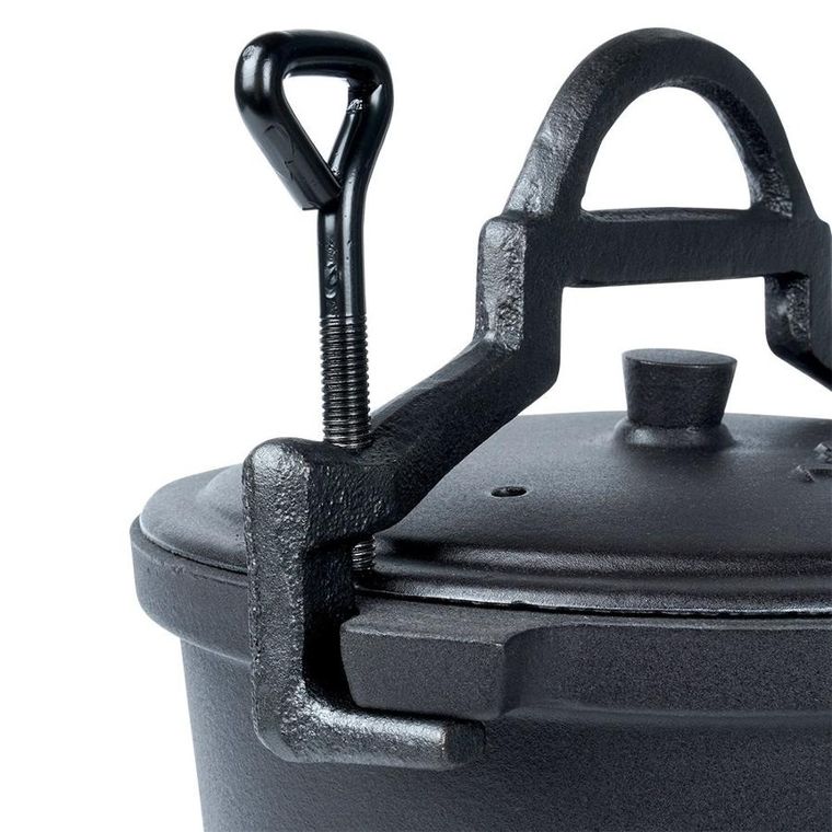 Vilde, Cast Line, kociołek żeliwny na nóżkach z pokrywką, 8l