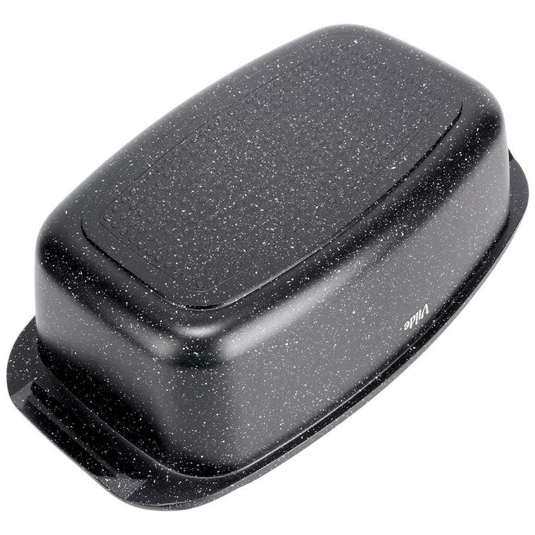 Vilde, Granitica, brytfanna granitowa z pokrywką, 5,4l, 39-22-17,5 cm