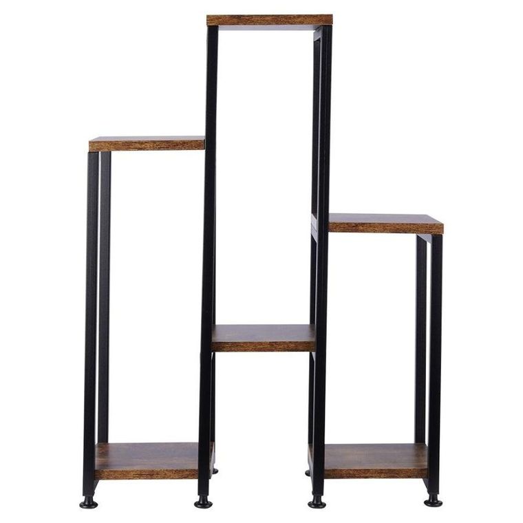 Vilde, kwietnik metalowy 6-poziomowy, 70 cm