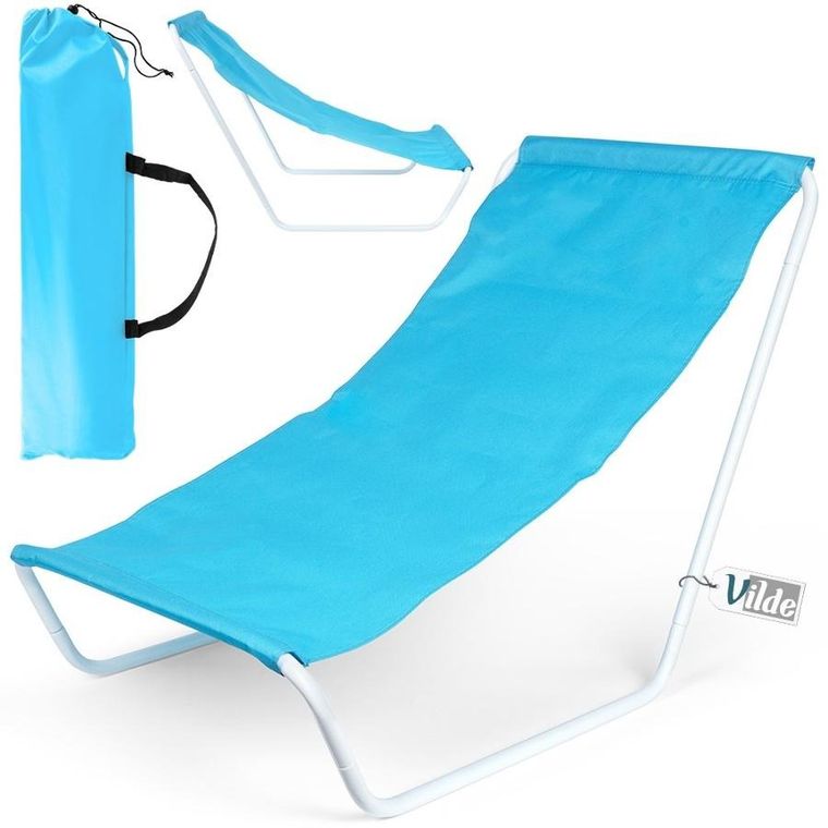Vilde, leżak plażowy, składany