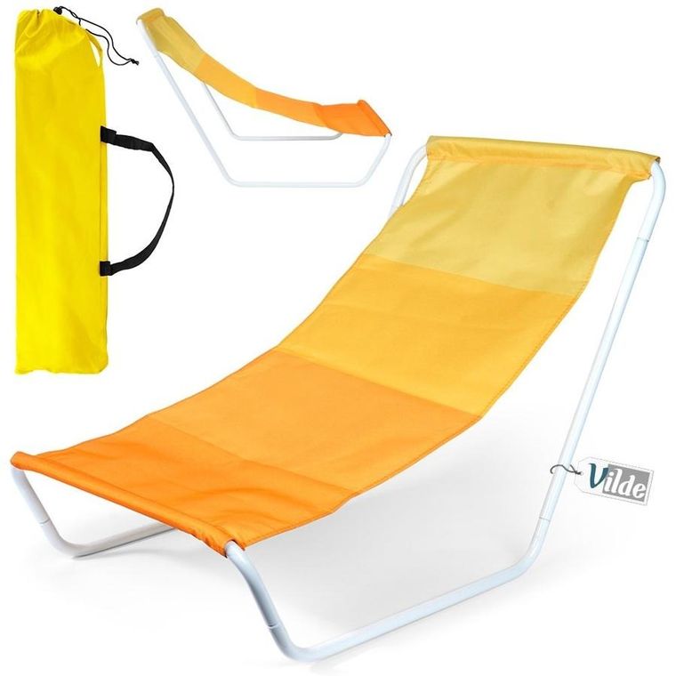 Vilde, leżak plażowy, składany