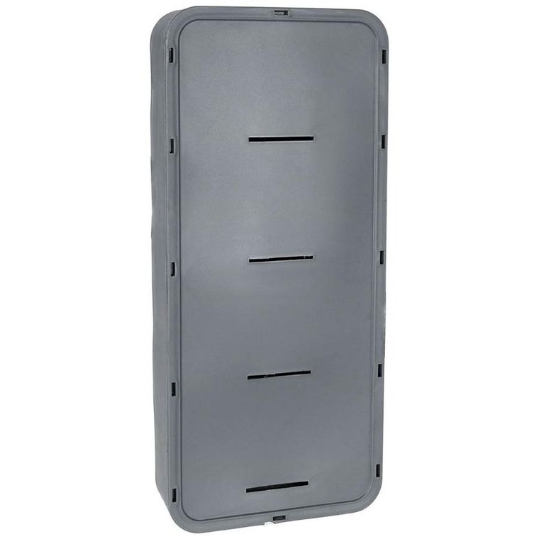 Vilde, organizer do szuflady na sztućce, szary, 39-17-5.5 cm