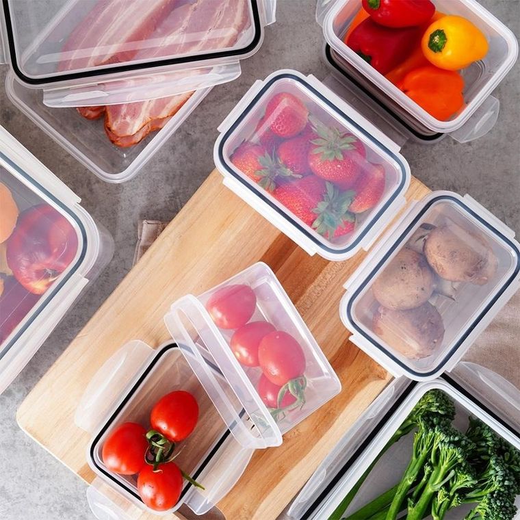 Vilde, pojemniki na żywność z pokrywką i uszczelką, 7 szt.