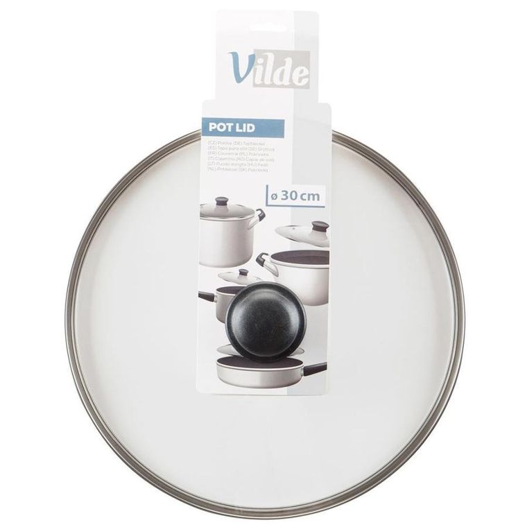 Vilde, pokrywka szklana, 30 cm