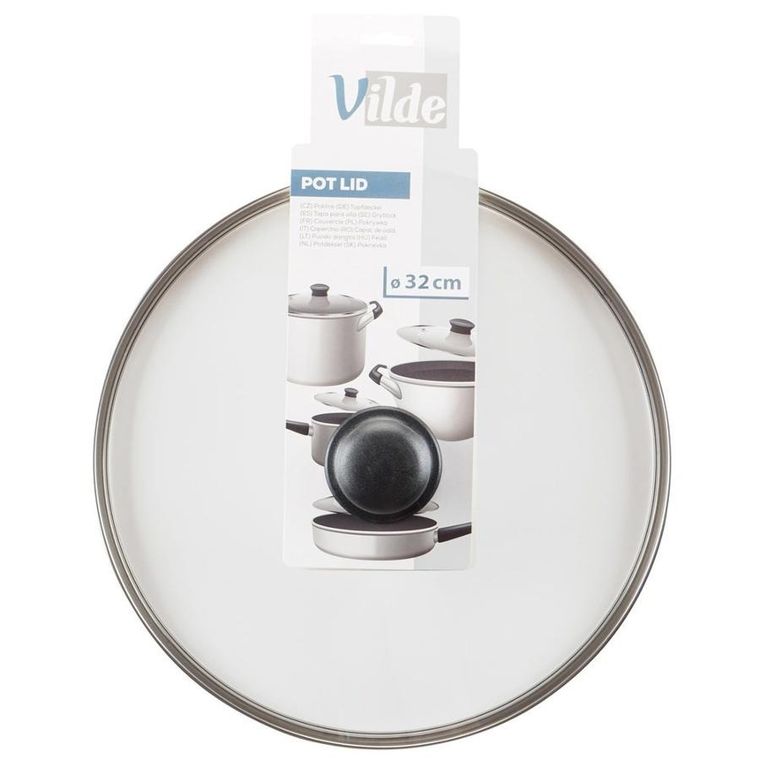 Vilde, pokrywka, szklana, 32 cm