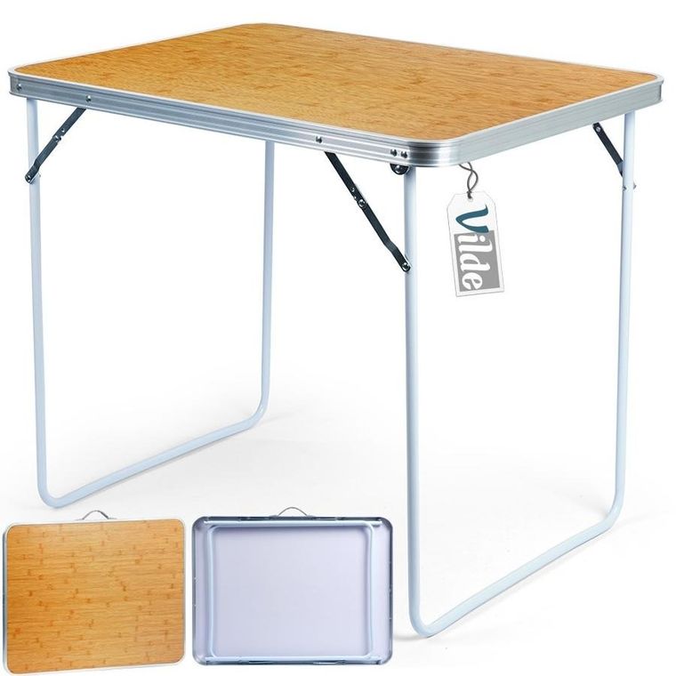 Vilde, stół turystyczny składany, 80-60-70.5 cm