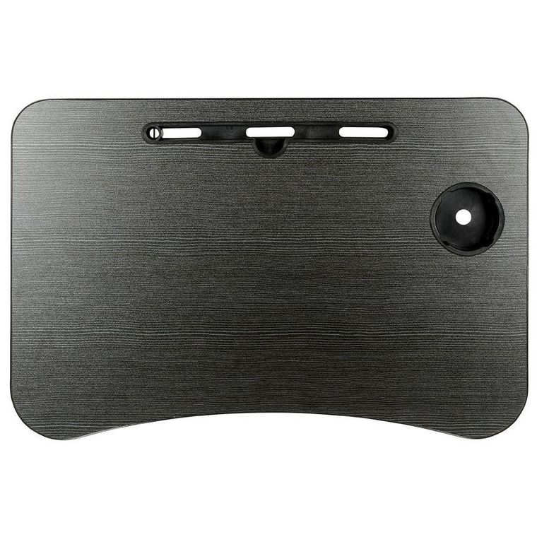 Vilde, stolik śniadaniowy do łóżka, pod laptop, składany, szary