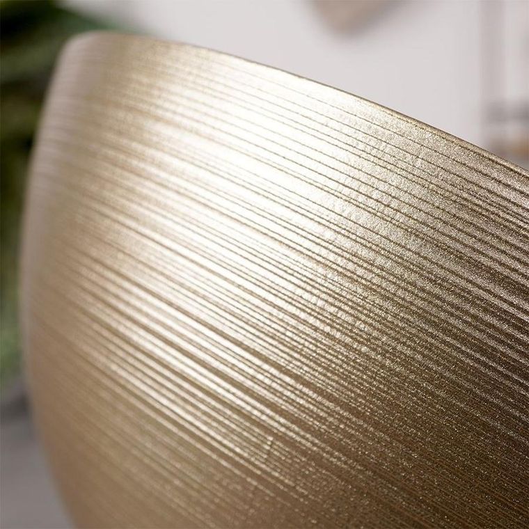 Vilde, szklana misa na owoce, złota, 28 cm, 3,6l