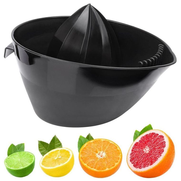 Vilde, wyciskacz do cytrusów, czarny
