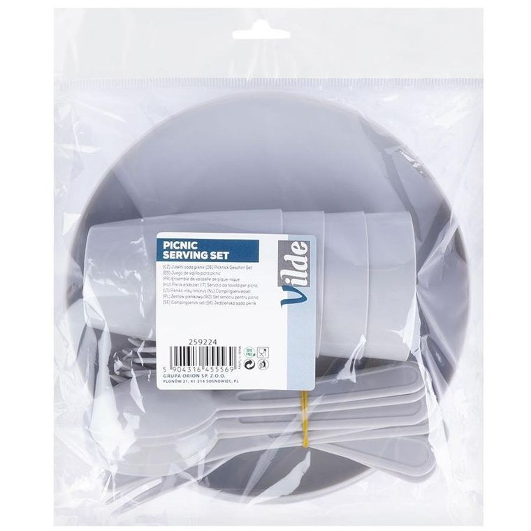 Vilde, zestaw piknikowy, 20 elementów