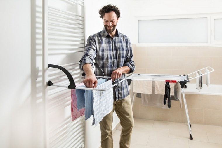 Vileda, Premium 2w1, suszarka na pranie, wewnętrzna, stojąca, 157332