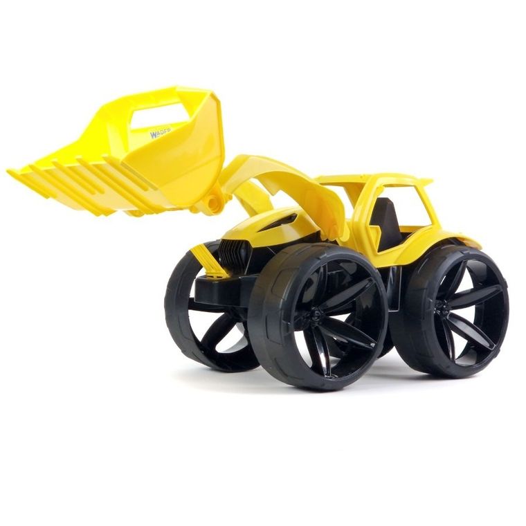 Wader, Maximus, spychacz, żółty, 68 cm