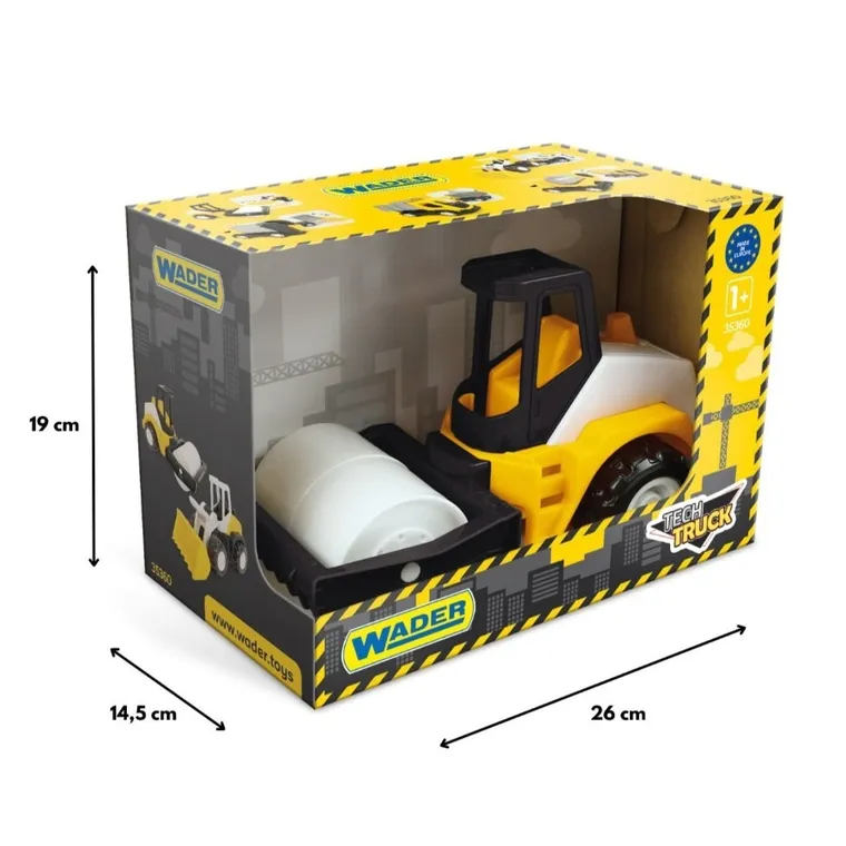 Wader, Tech Truck, Walec, 24 cm