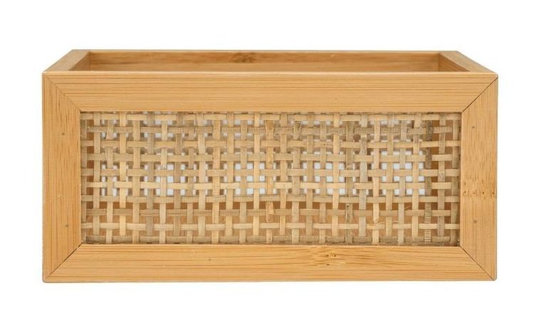 Wenko, taca na kosmetyki, Allegre bamboo, 15-7-15 cm