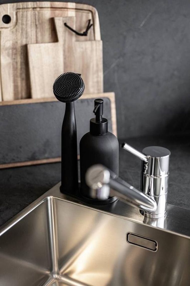 Wenko, zestaw kuchenny, dozownik, 400 ml i szczotka, Piedo