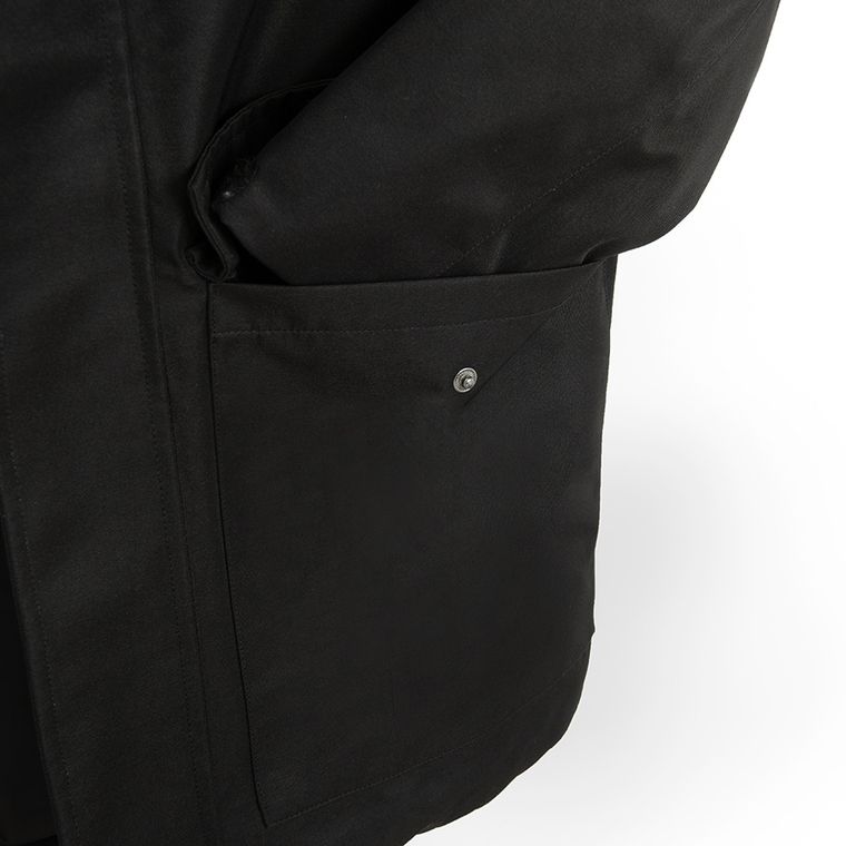 Wodoodporna kurtka przejściowa unisex oversize z kapturem NOWEAR