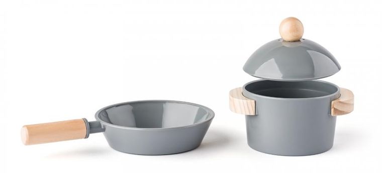 Woodyland, Mia, kuchnia z akcesoriami, drewniana, 68-52-15 cm