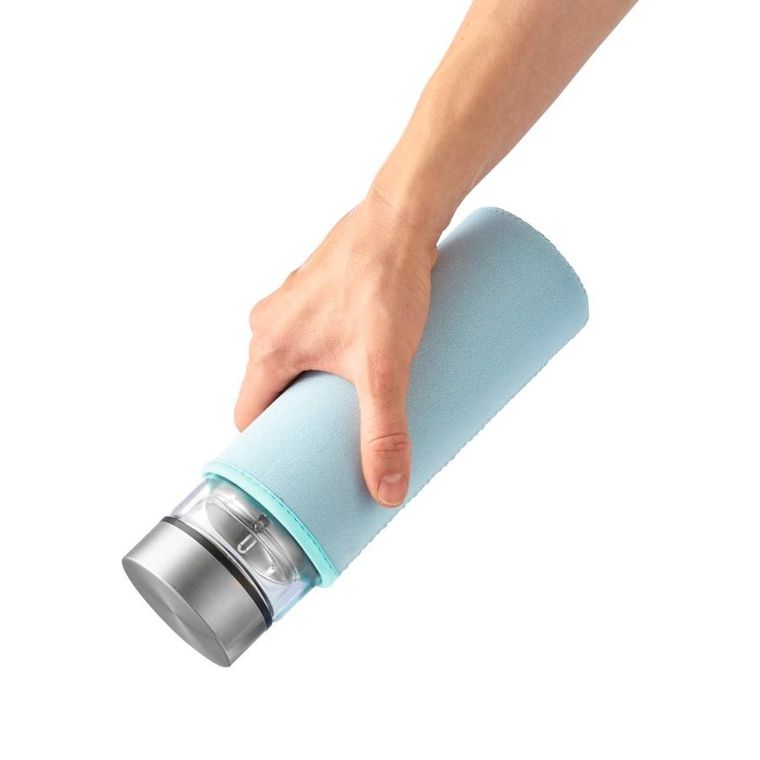 Xavax, To Go, szklana butelka z sitkiem, 500 ml