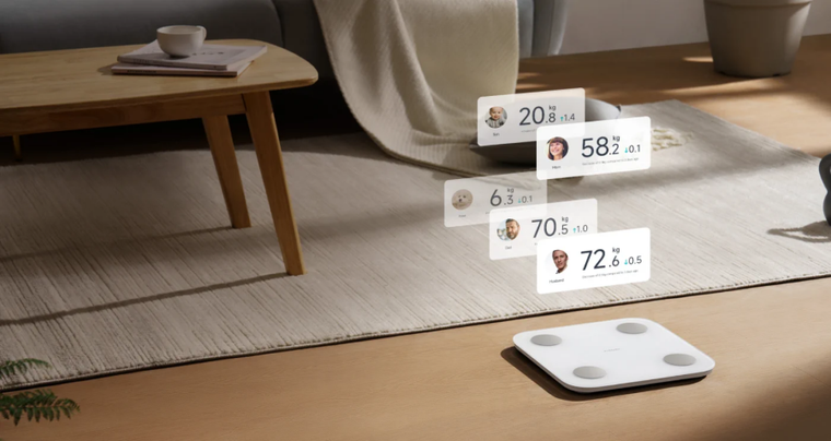 Xiaomi, Body Composition Scale S400, waga łazienkowa