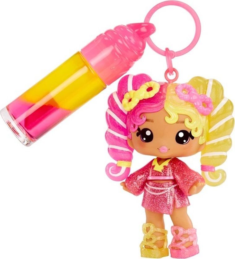 Yummiland, Lip Gloss Mystery Color, laleczka + pachnący błyszczyk DIY do ust