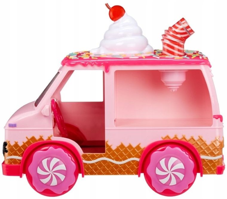 Yummiland, Lipgloss Truck, Fabryka błyszczyków w ciężarówce, pojazd dla laleczek