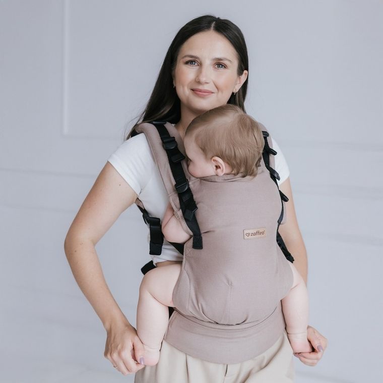 Zaffiro, BabyGrow Roma, nosidełko, latte