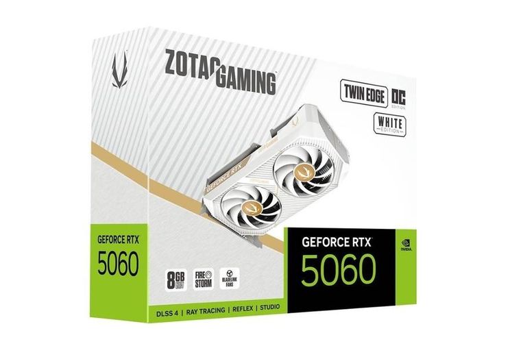 Zotac, GeForce, karta graficzna, RTX 5060 Twin Edge OC White