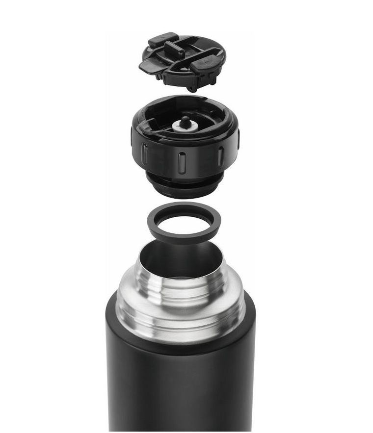 Zwilling, Thermo, termos z kubkiem, 1 l, czarny