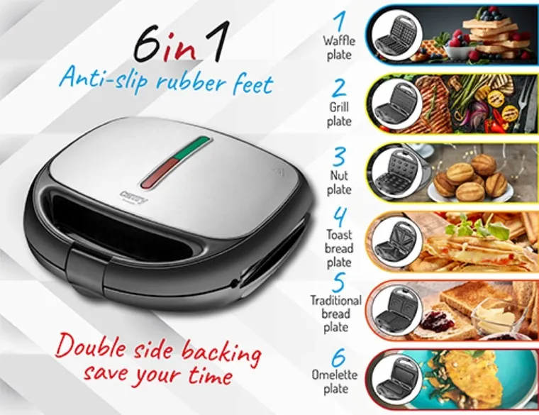 Adler, Camry, opiekacz, CR 3057