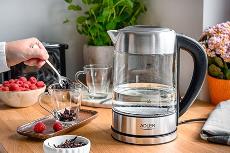 Adler, czajnik szklany, 1.7 l