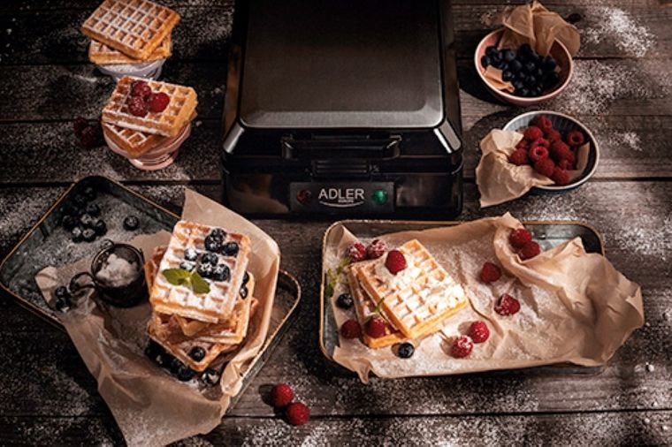 Adler, gofrownica, 1300W, AD 3036