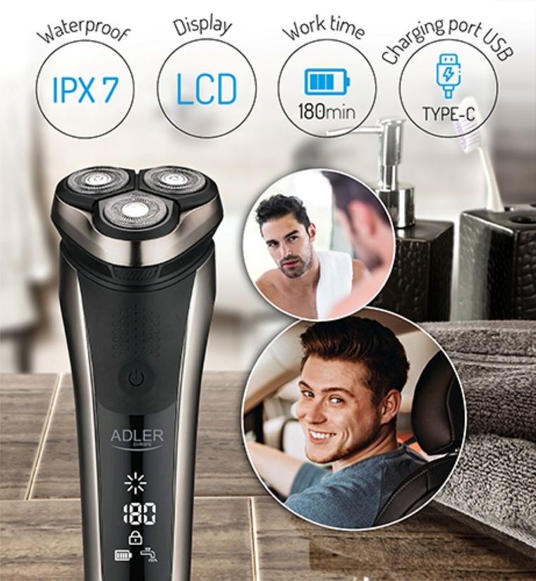 Adler, golarka elektryczna, AD2933