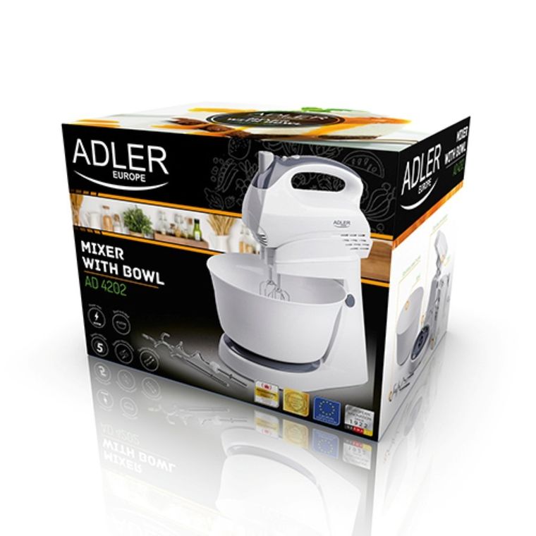 Adler, mikser z misą, 300W, AD 4202