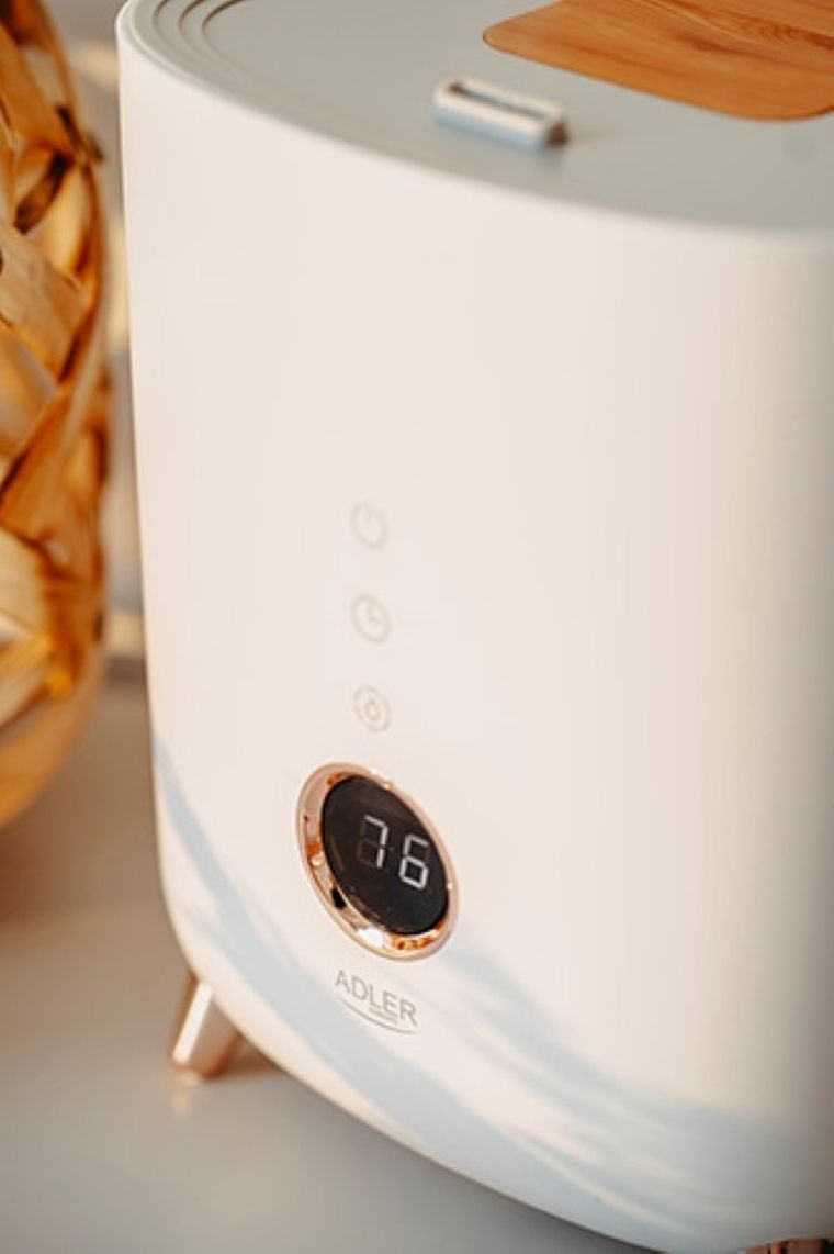 Adler, nawilżacz ultradźwiękowy LED