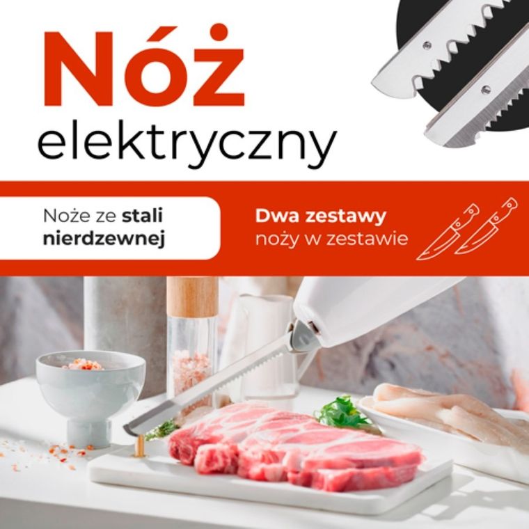 Adler, nóż elektryczny
