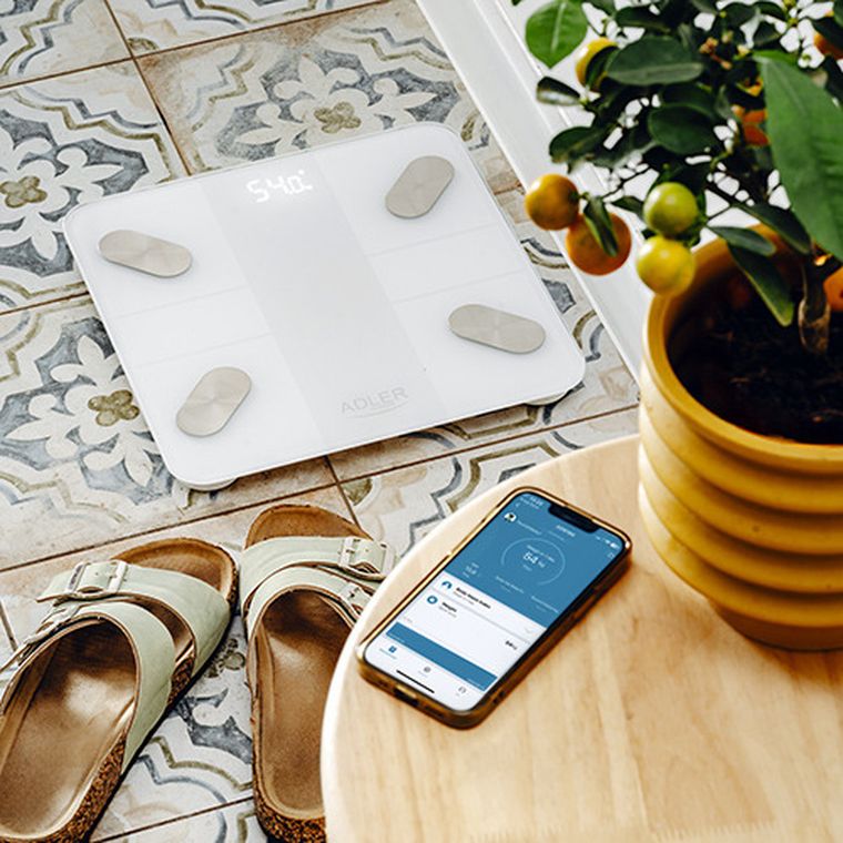Adler, Smart, waga łazienkowa analityczna
