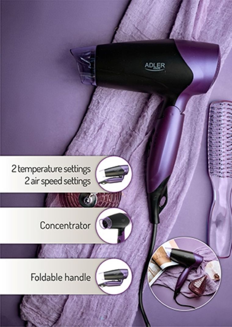 Adler, suszarka do włosów, Ad 2260