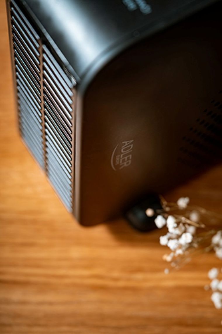 Adler, termowentylator, AD 7725, czarny