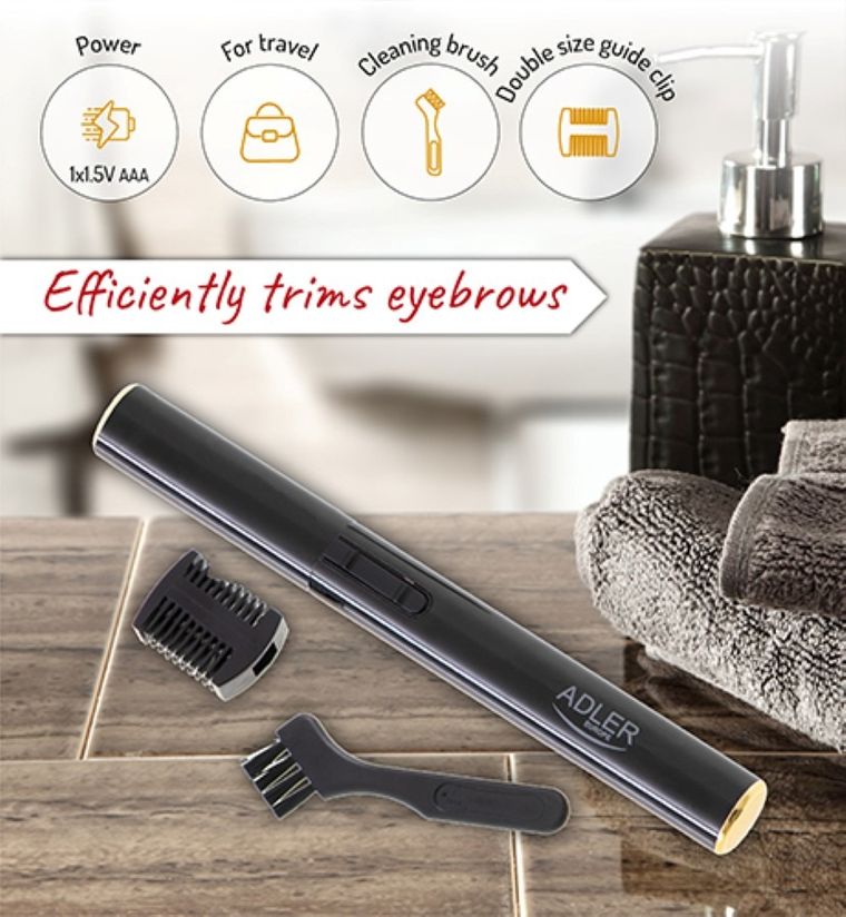 Adler, trymer do brwi