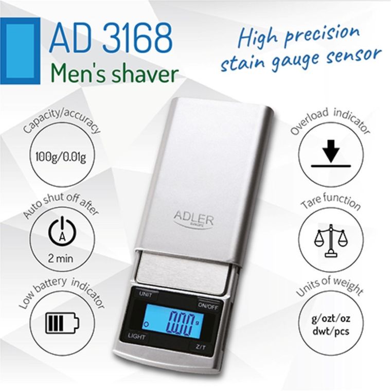 Adler, waga precyzyjna, 3168