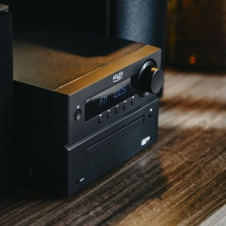 Adler, wieża HI-FI z bluetooth, CD, USB i radiem FM